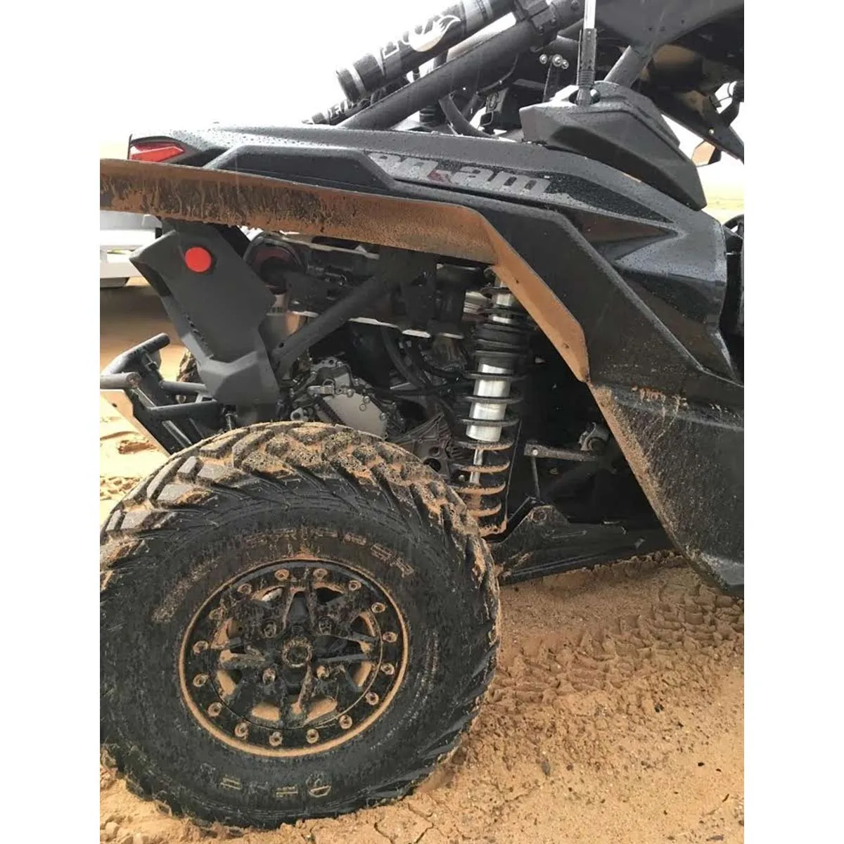 2017-2025 Can-Am Maverick X3 DS Stock Fender Flares (64" wide X3)