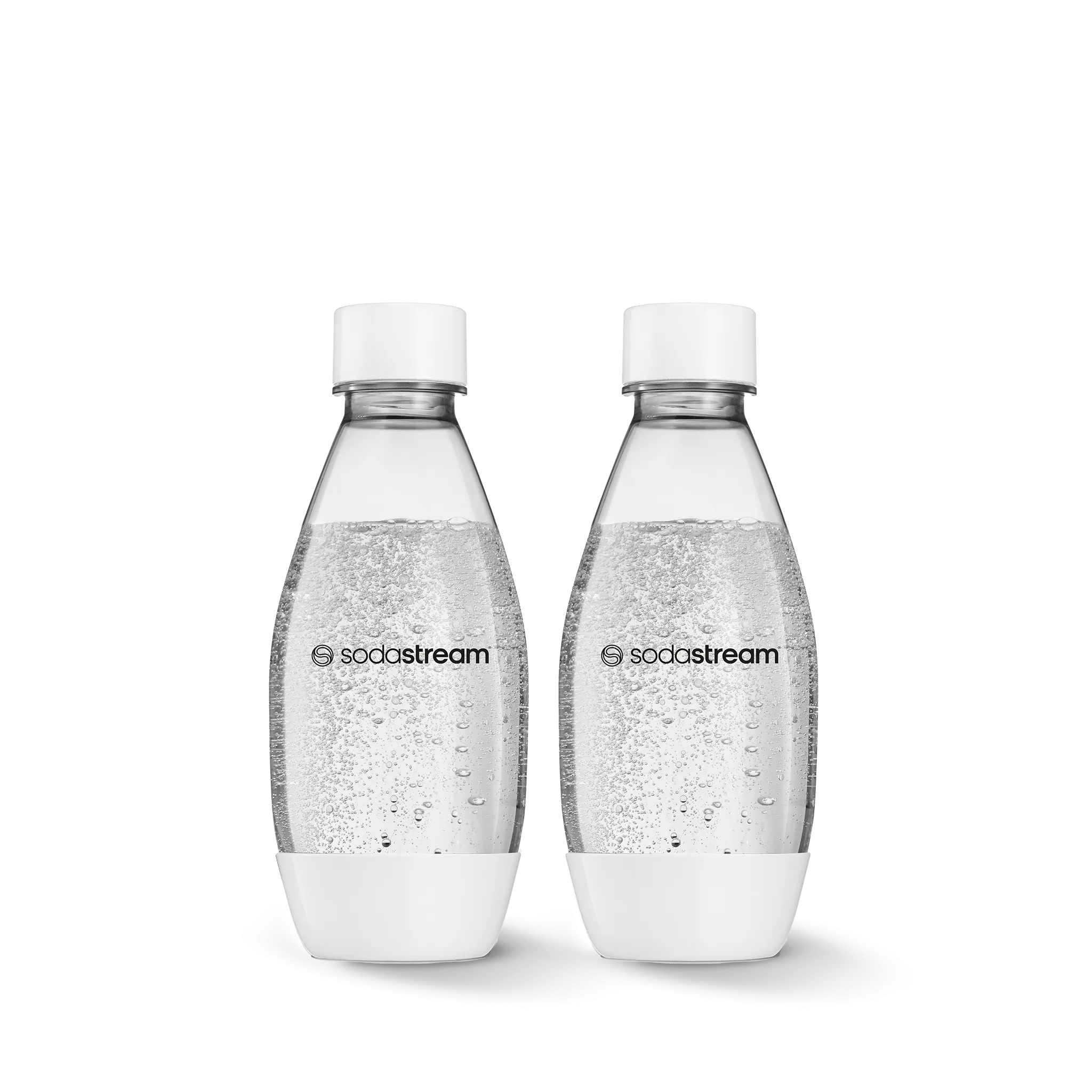 500ml Fuse Carbonating Bottles Twin Pack, White