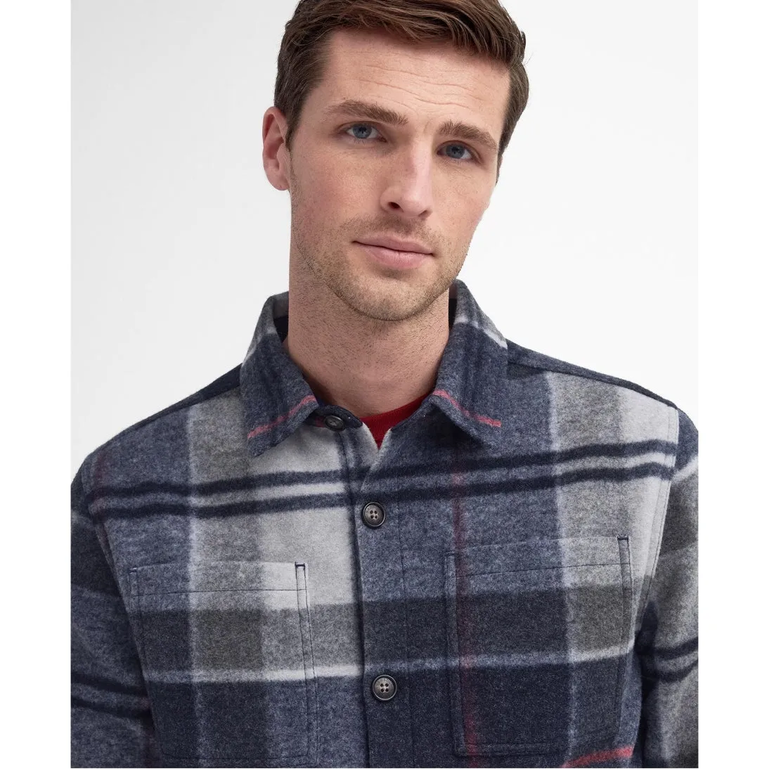 Barbour Chapter Check Overshirt MOS0400 2 Colours