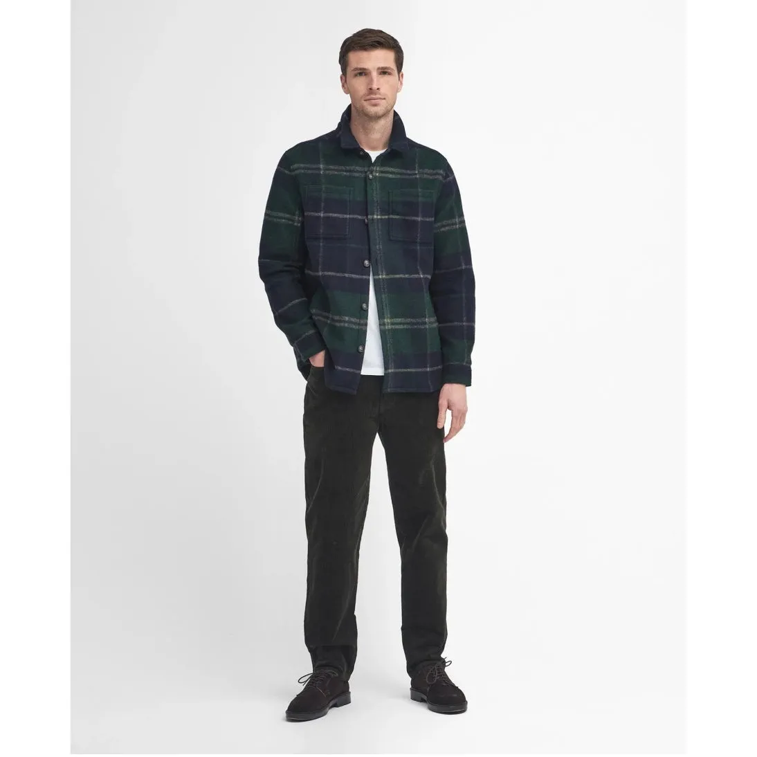 Barbour Chapter Check Overshirt MOS0400 2 Colours