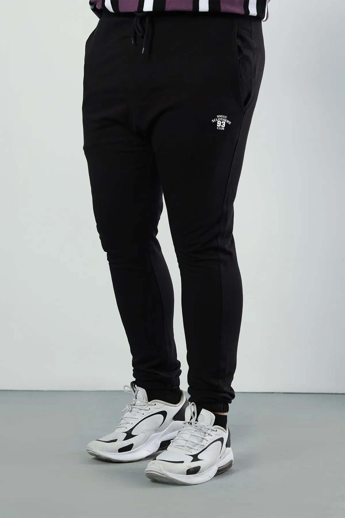 Basic Black Sclo 93 Jogger Pants (Plus size) - S24 - MTR101P