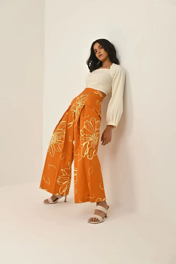 Basic Women's Work Printed Co-ord Set