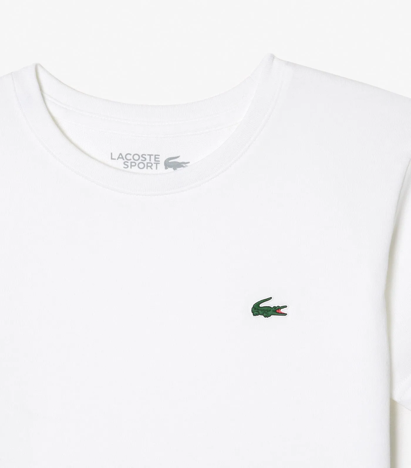 Boys' Lacoste SPORT Breathable T-shirt White