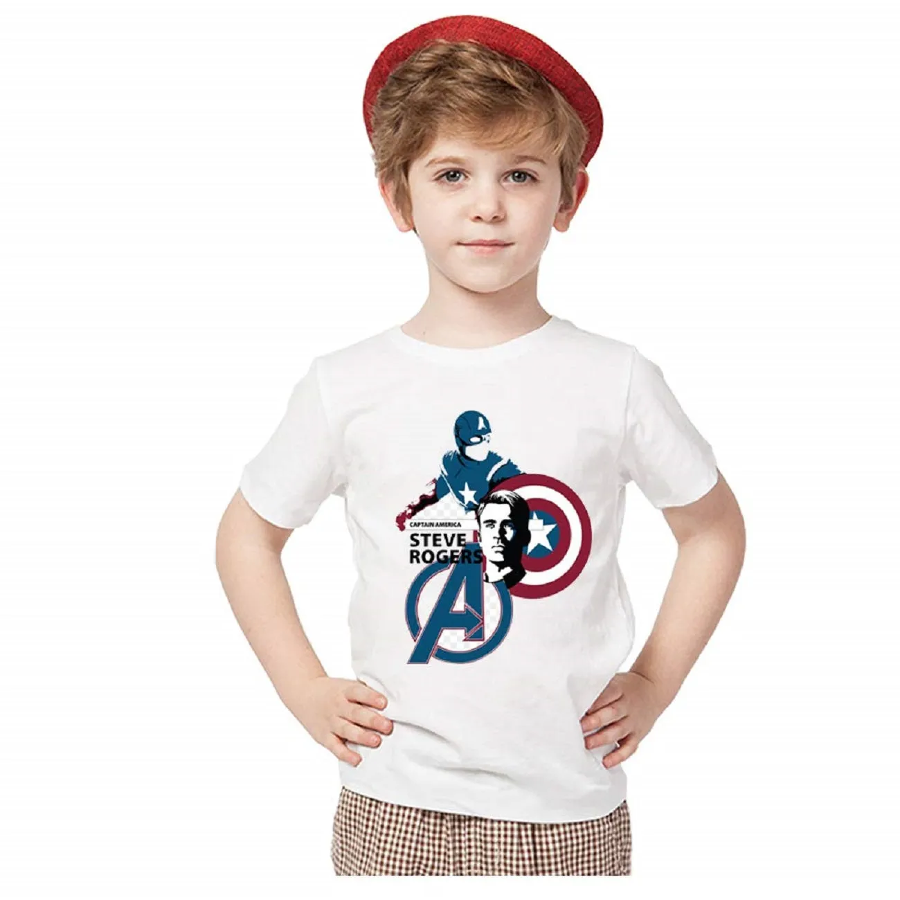 Captain America T-Shirts for Boys