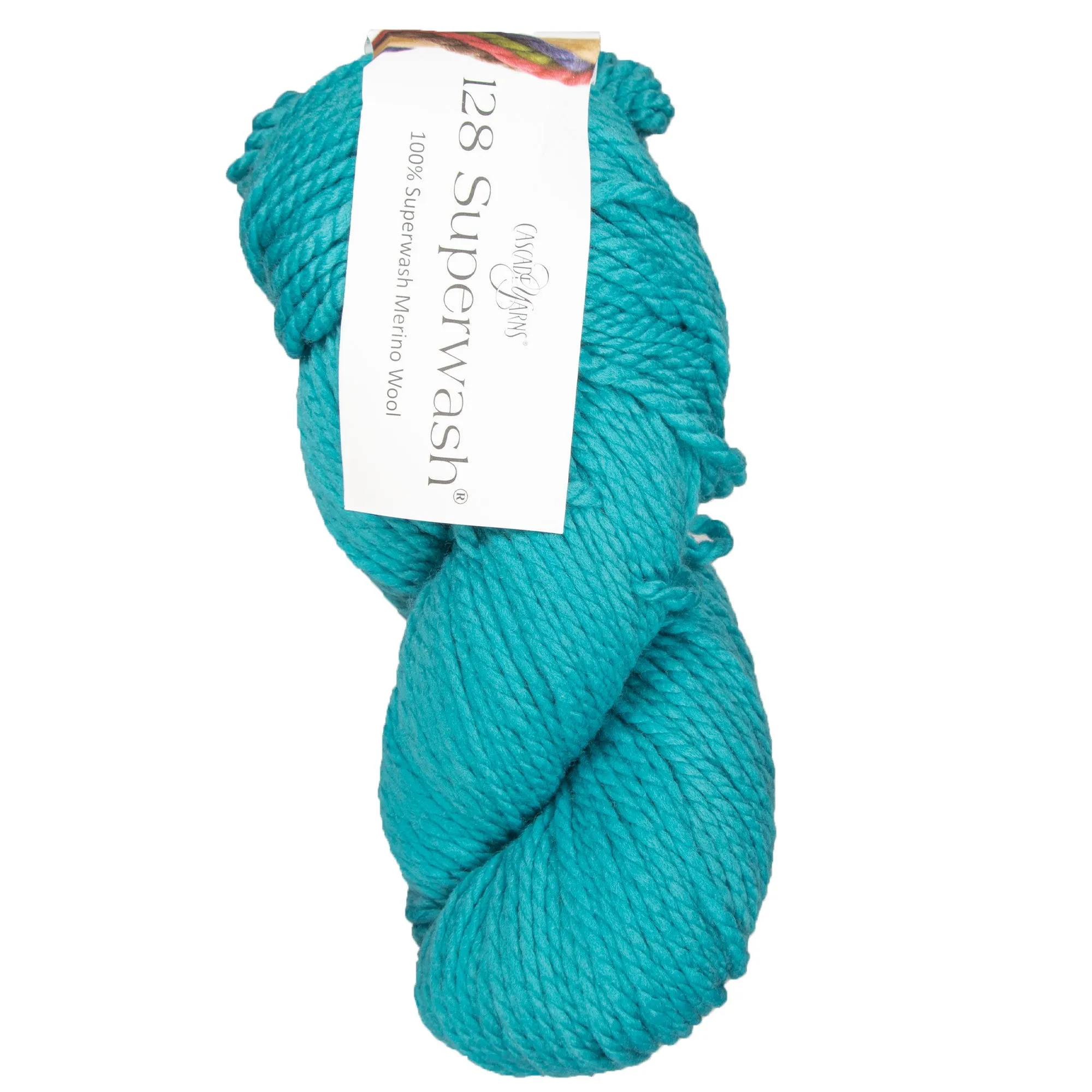 Cascade Yarns 128 Superwash Yarn - 322 Teal