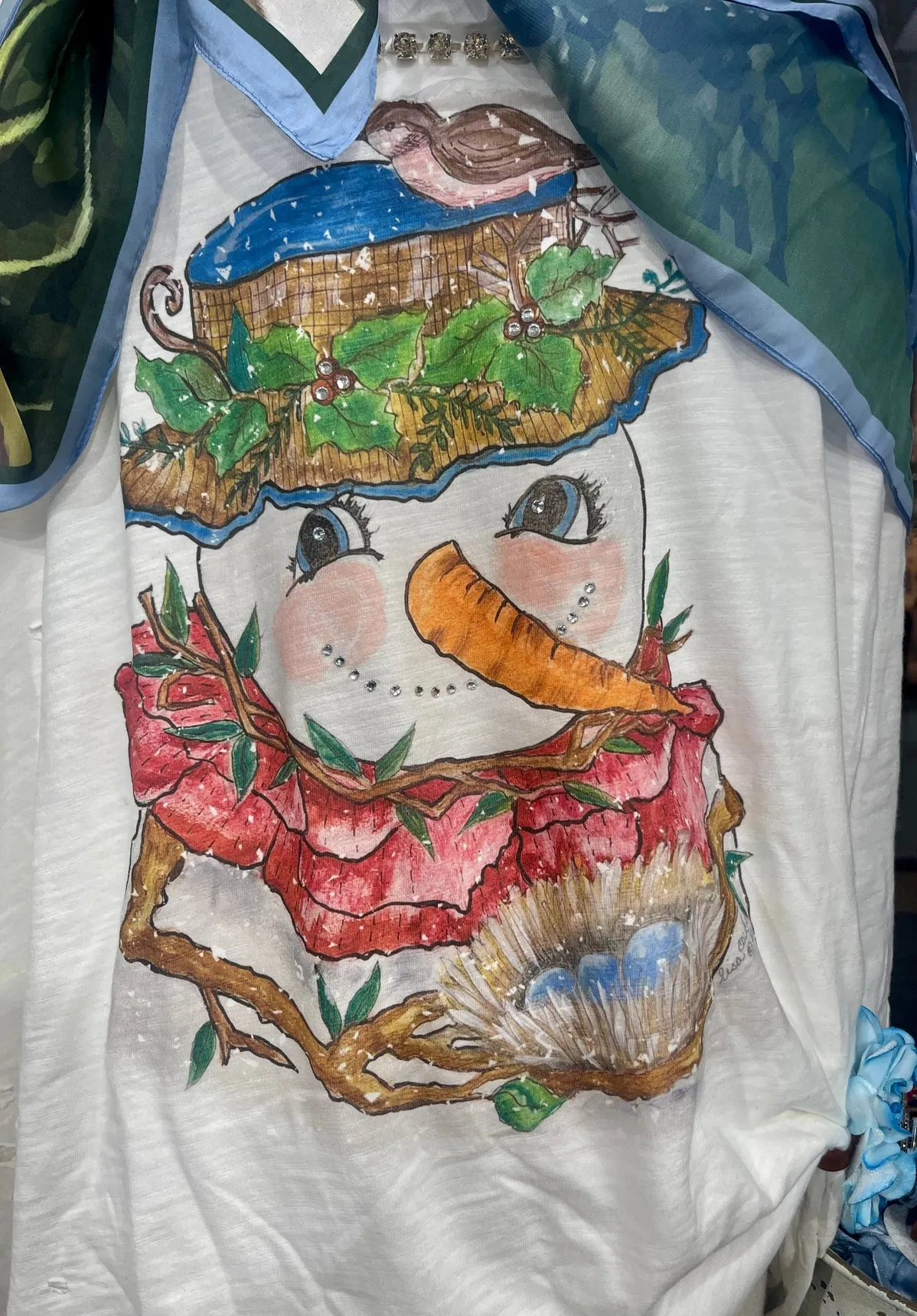 Chic Snowman T-shirt