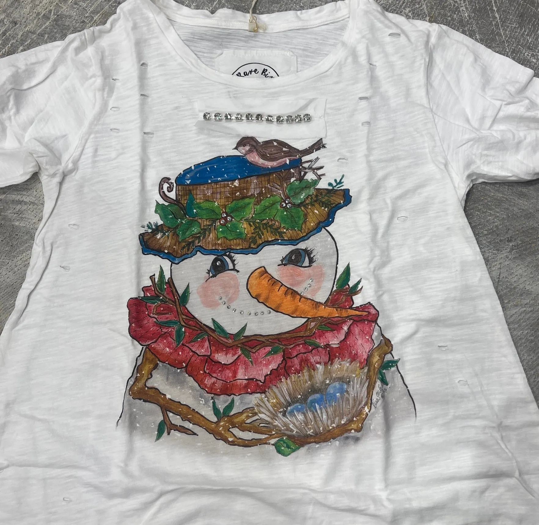 Chic Snowman T-shirt