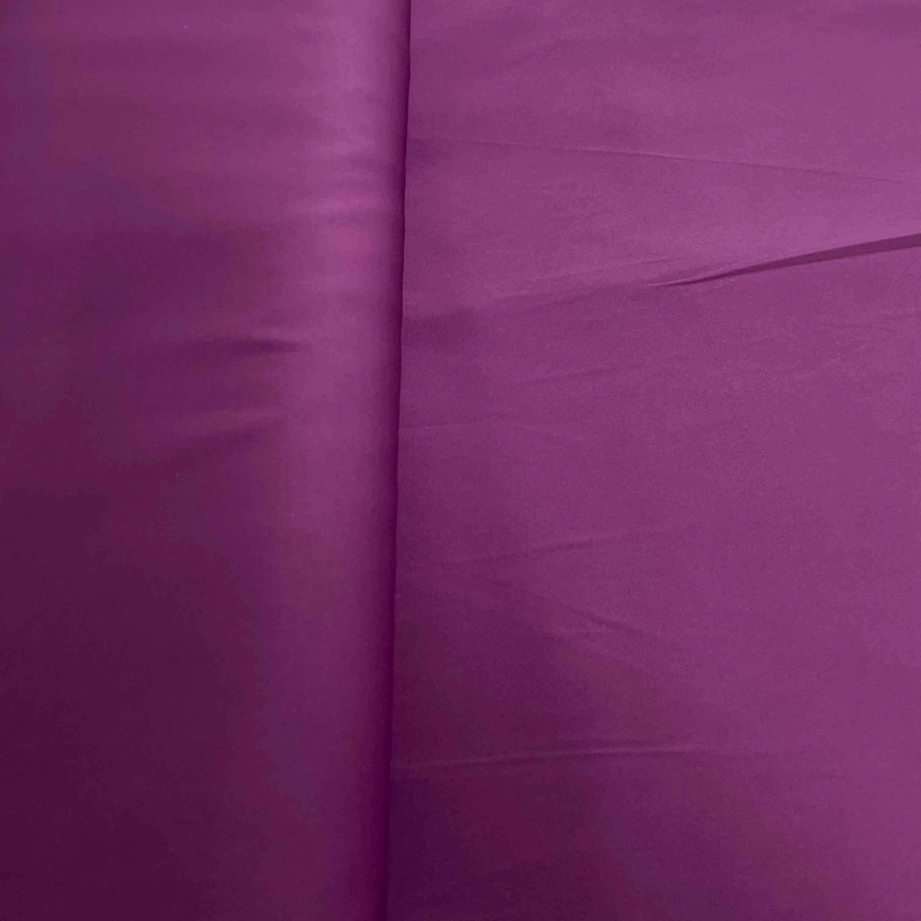 Classic Purple Solid Banana Crepe Fabric