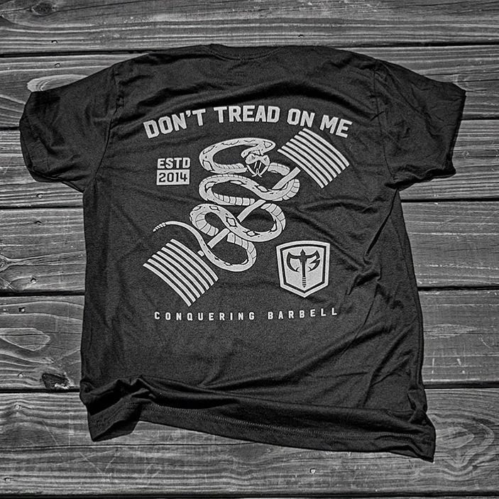 Don't Tread on Me - Black Tee