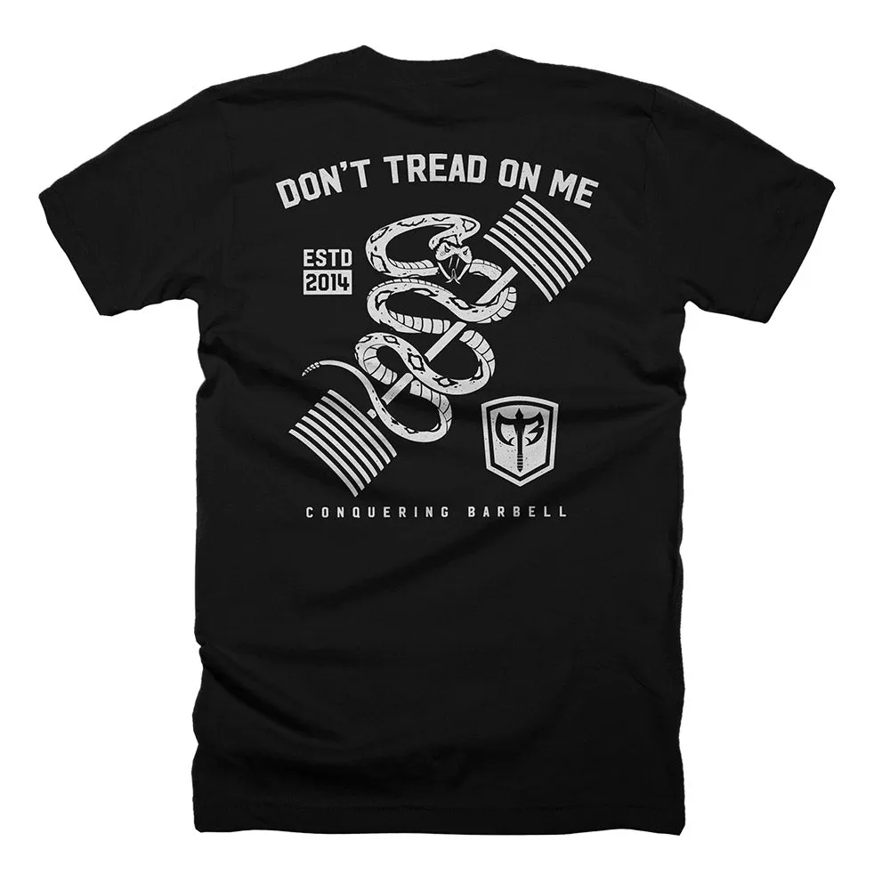 Don't Tread on Me - Black Tee