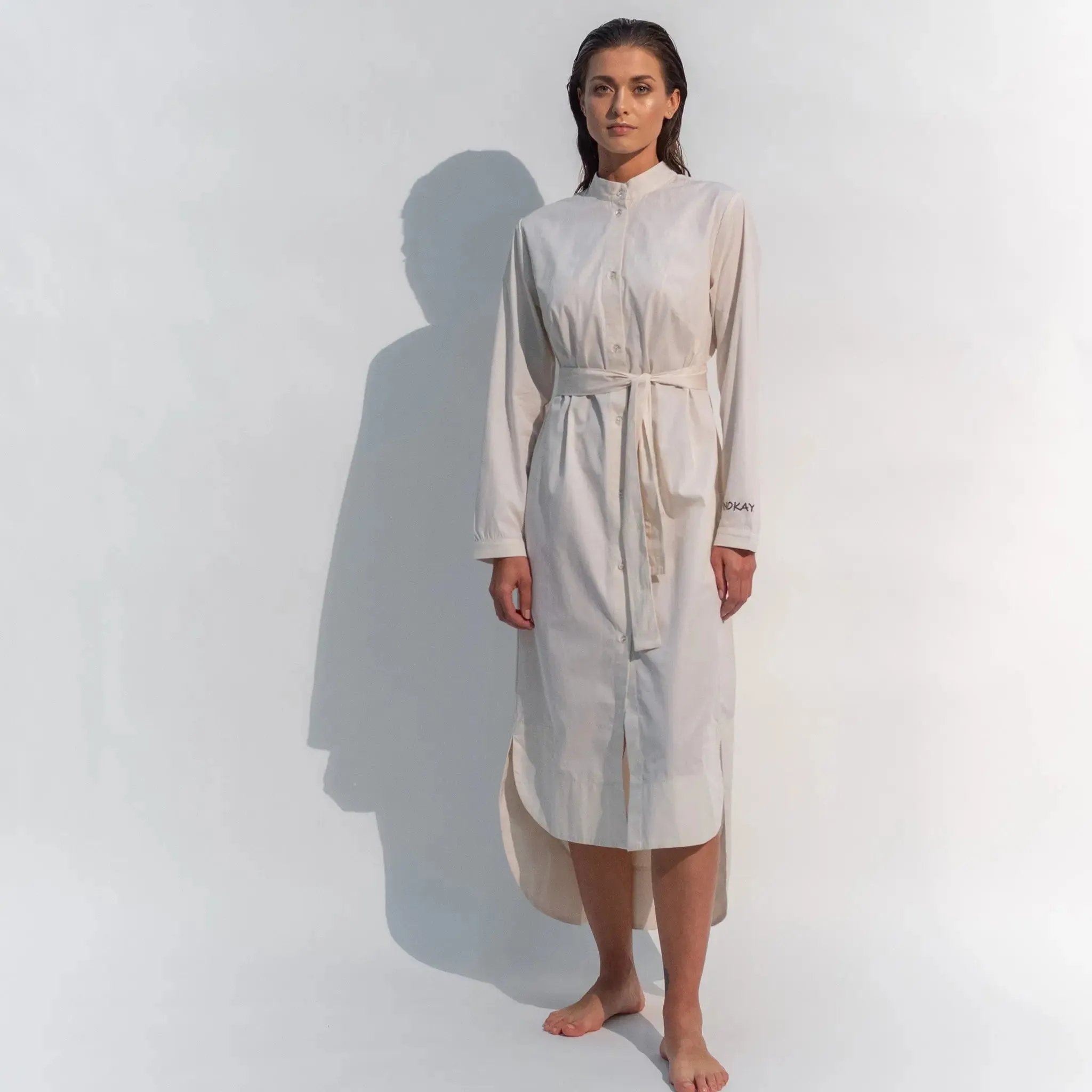 Inner Matters Organic Cotton White Dress