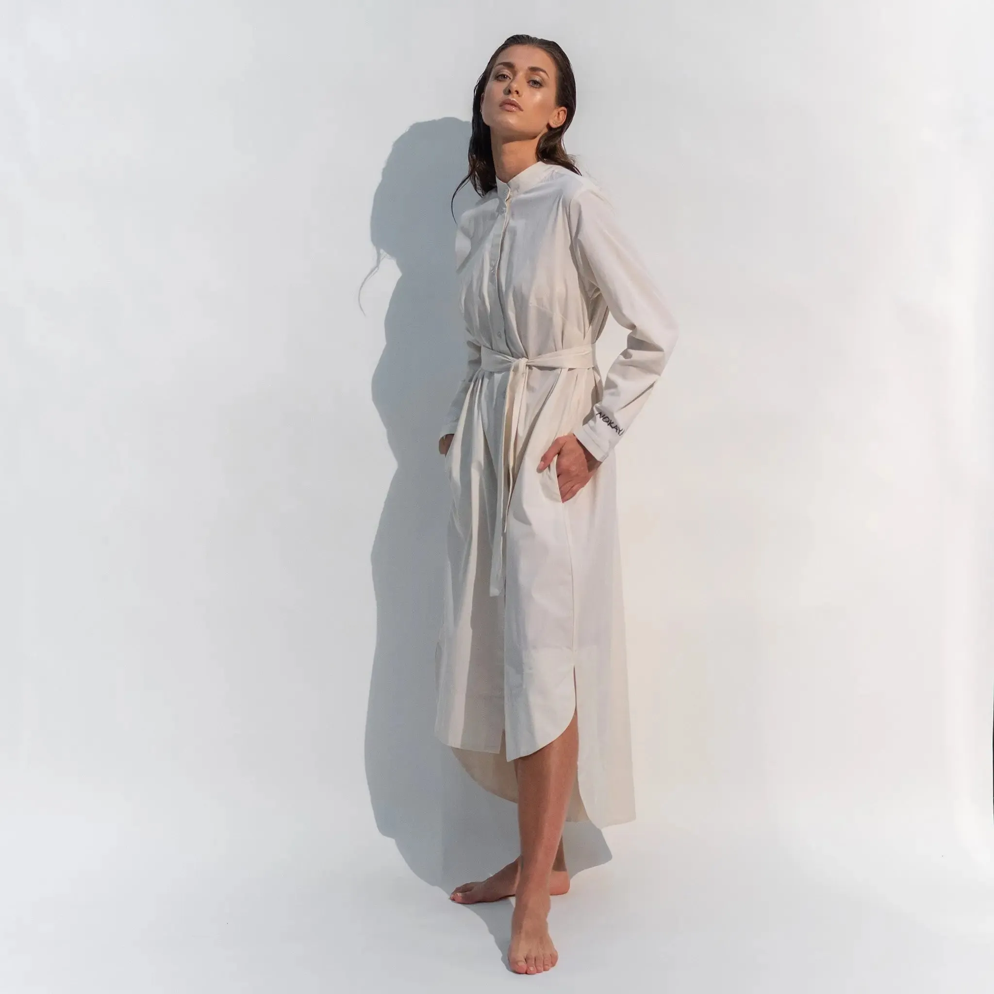 Inner Matters Organic Cotton White Dress