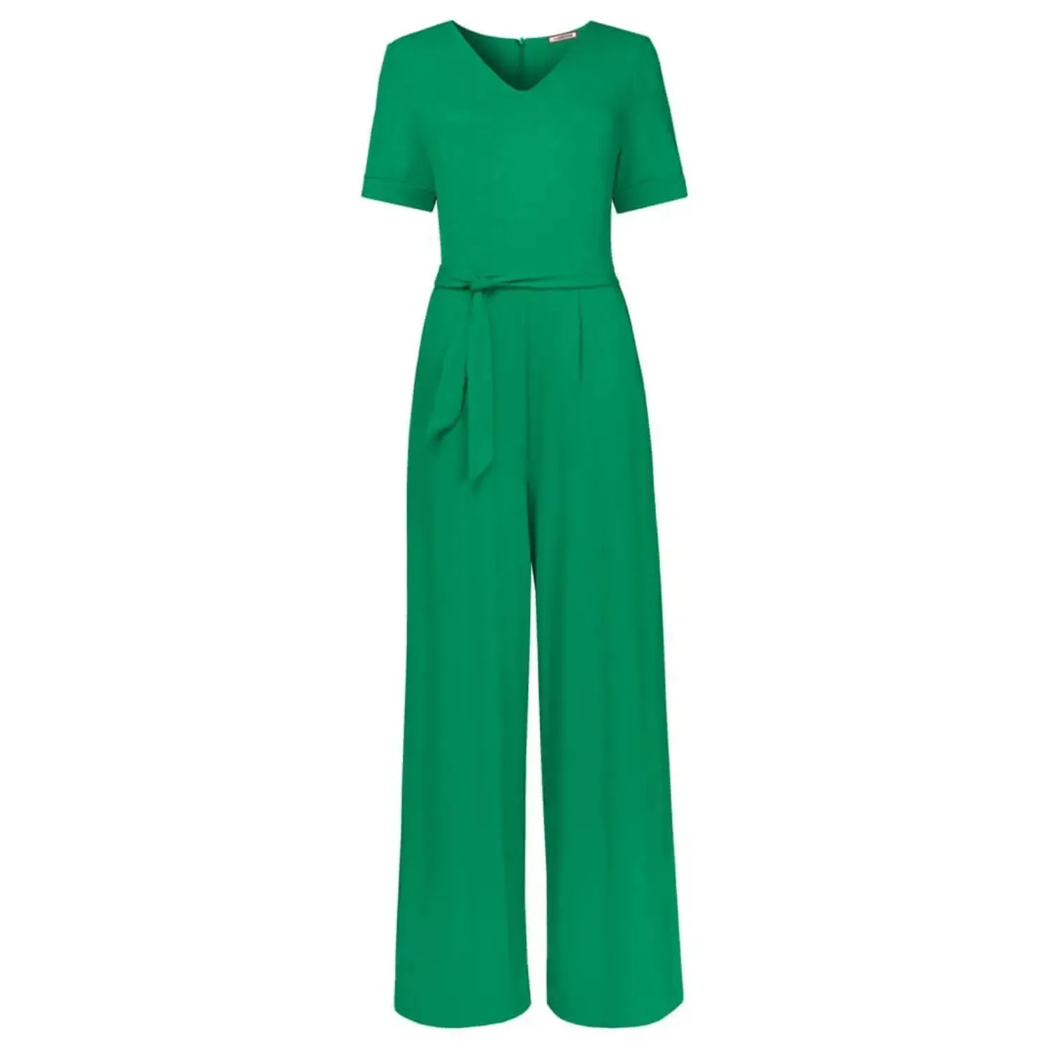 Joe Browns 8 Green Polly Jersey Jumpsuit