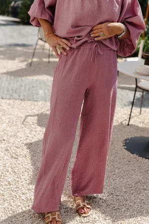 Mabel pants marsala