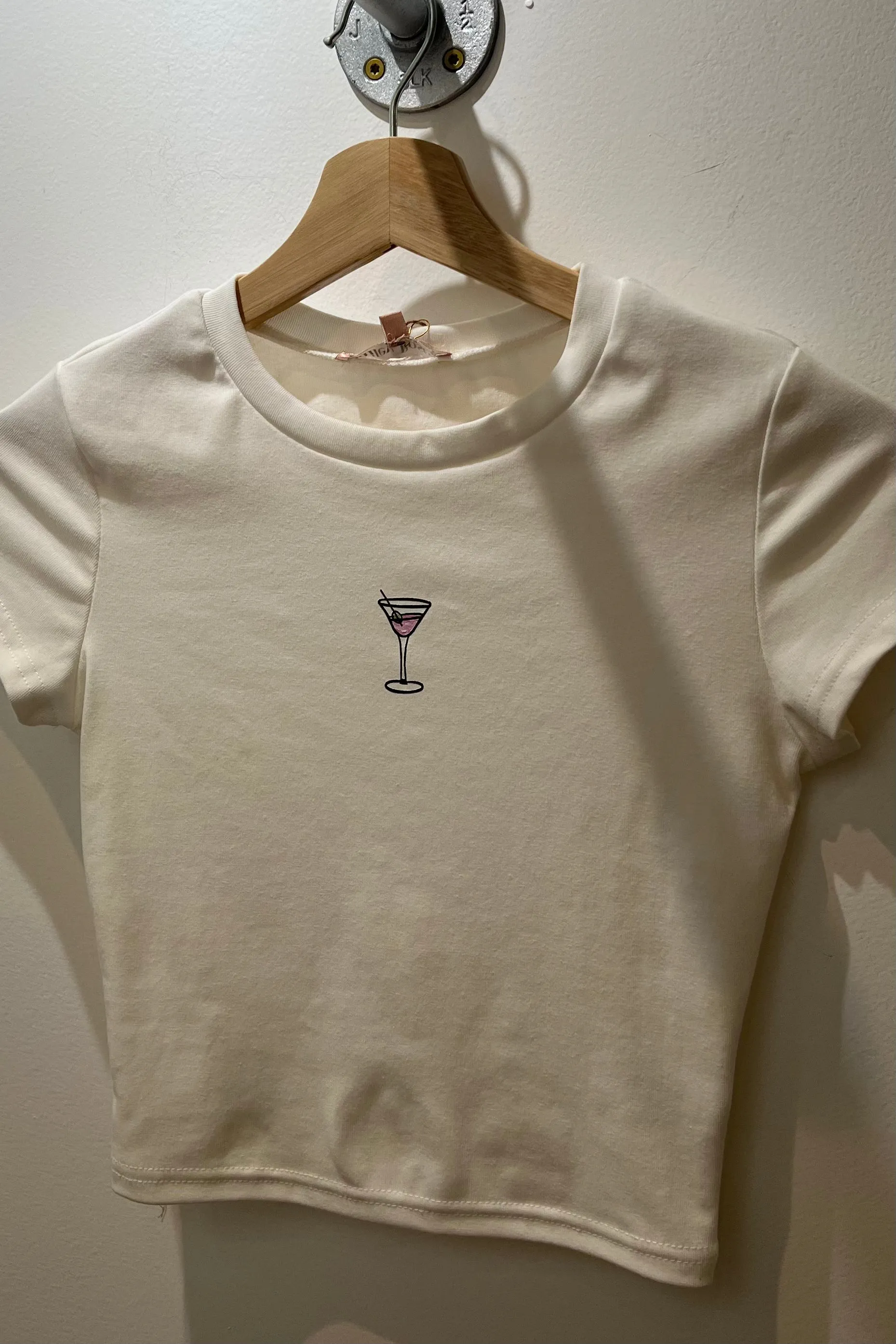 Martini Baby Tee | Slightly Damaged