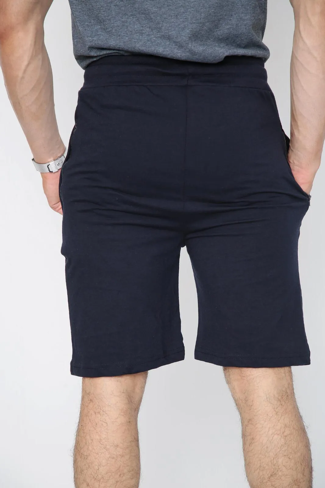 Men High Quality Plain Shorts