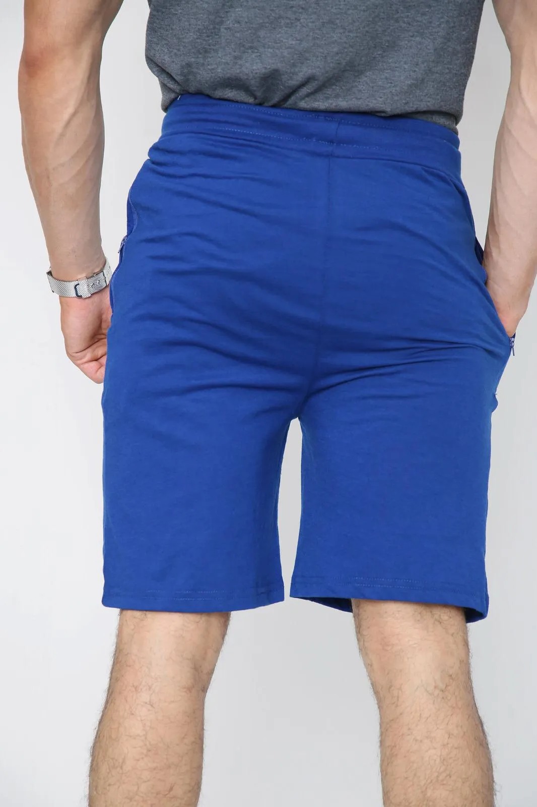 Men High Quality Plain Shorts