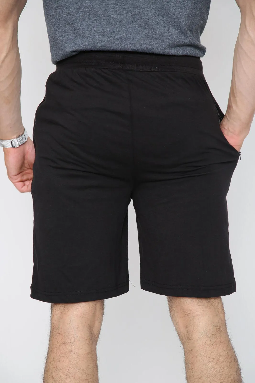 Men High Quality Plain Shorts