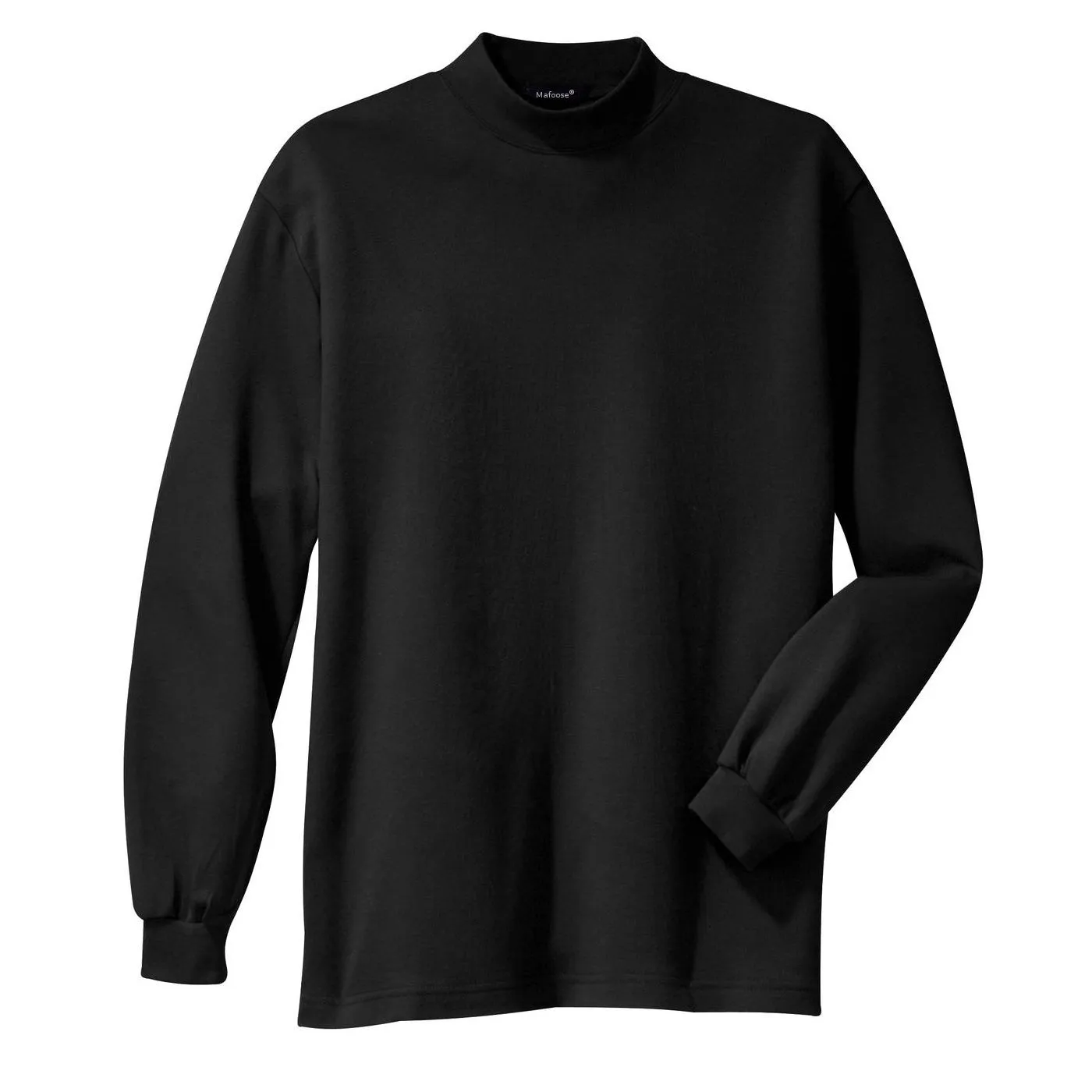 Men's Interlock Knit Mock Turtleneck Sweaters