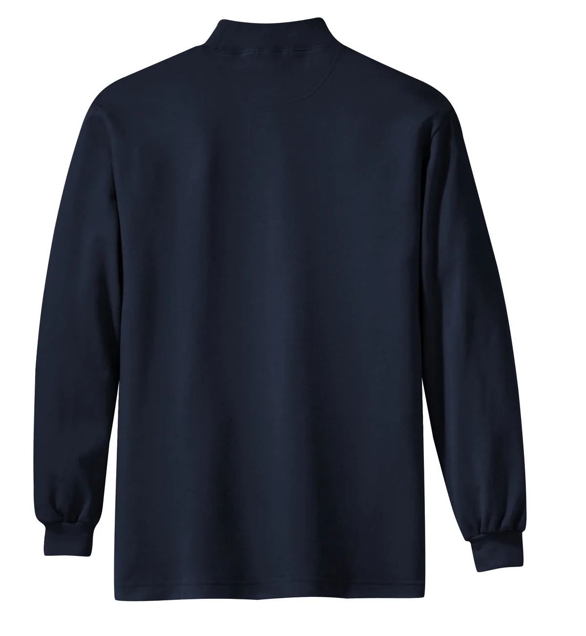 Men's Interlock Knit Mock Turtleneck Sweaters