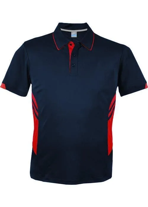 Mens Tasman Polo Navy/Red