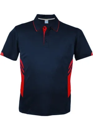 Mens Tasman Polo Navy/Red