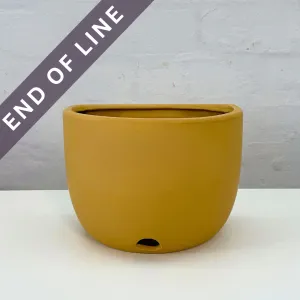 Mustard Scoop Wall Planter