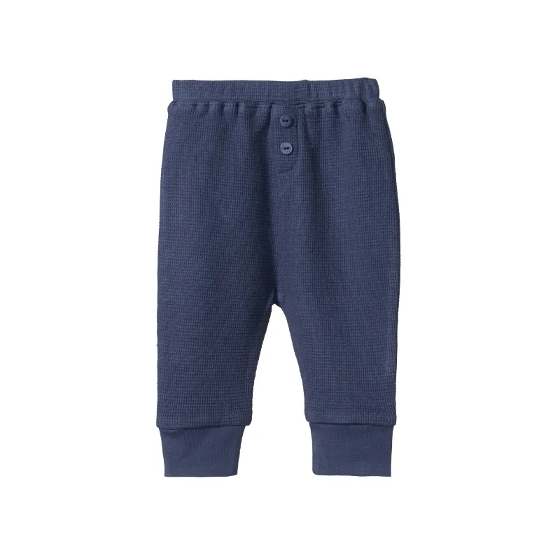 Nature Baby Waffle Pants - Night