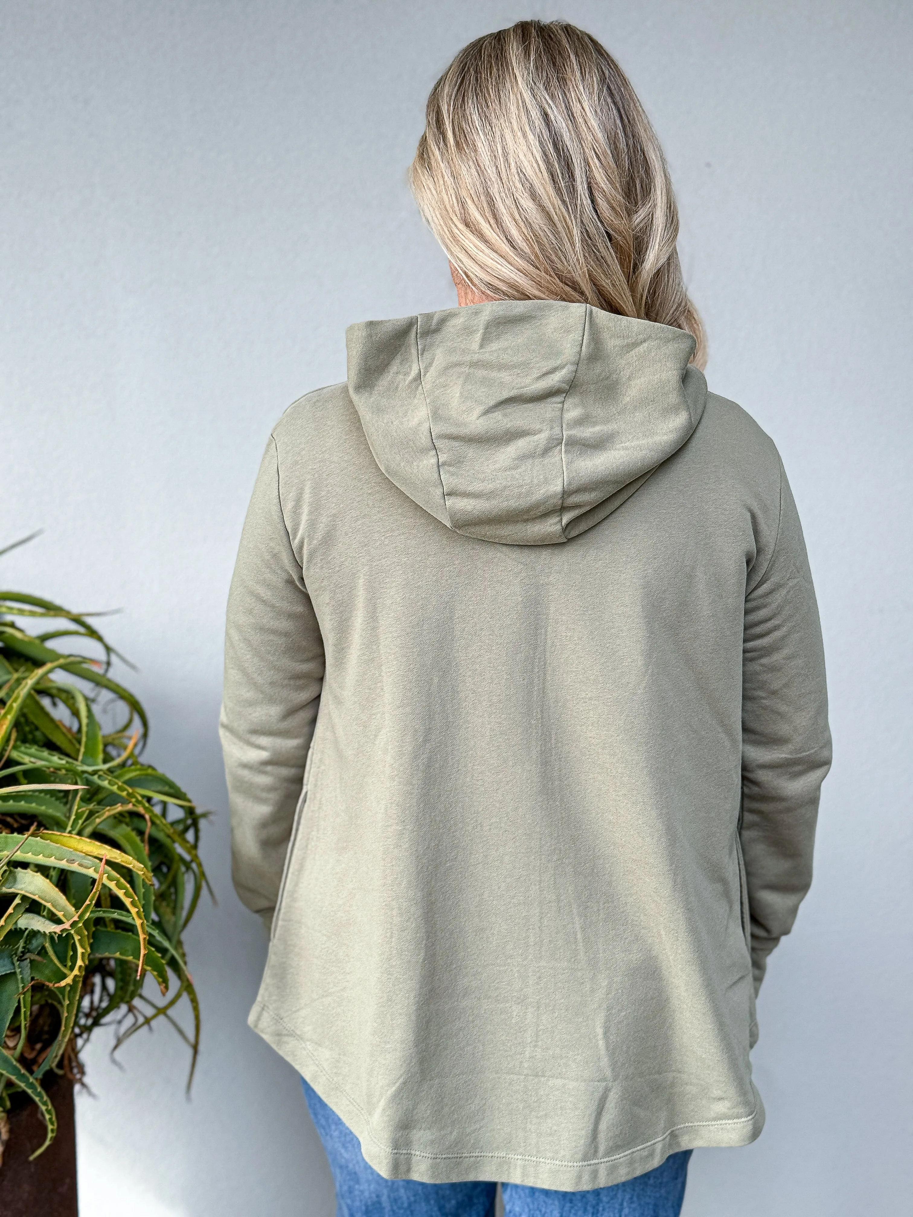 Olinda Hoodie Jacket - Wispy Green