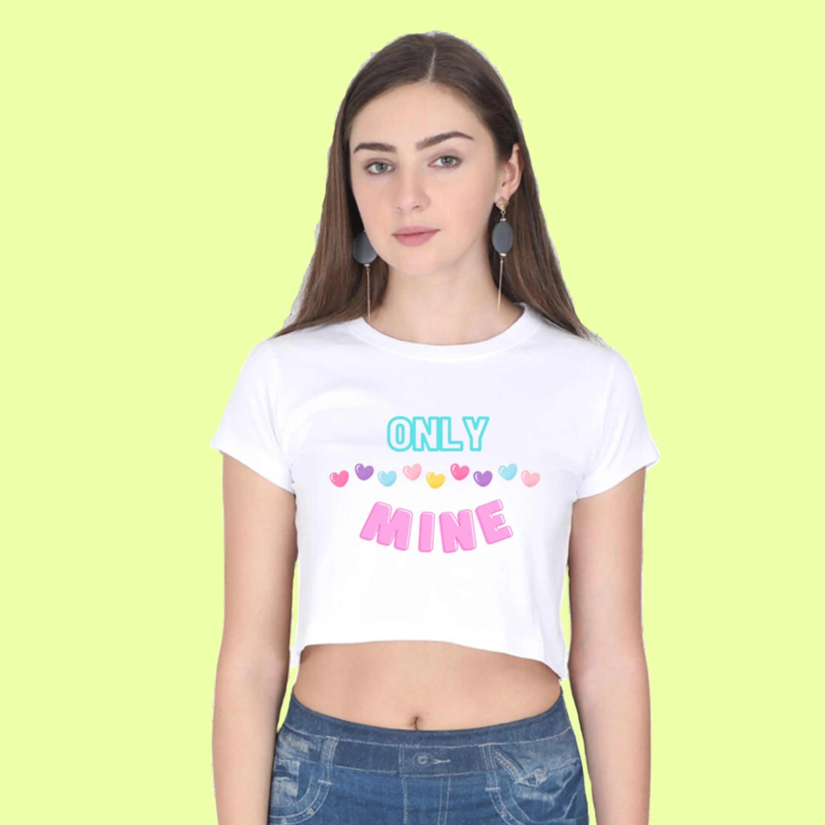 Only Mine - Women's Crop Top