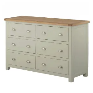 Padstow Grey 6 Drawer Chest