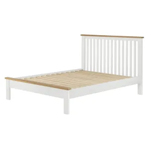 Padstow White 4'6" Bed