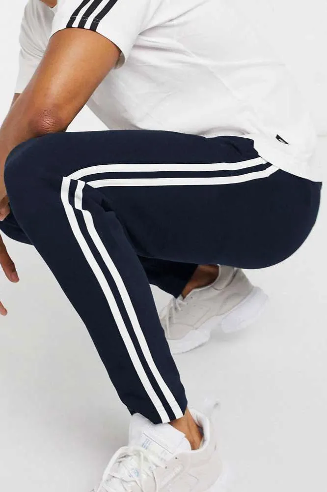 Polo Republica Essentials - Heavy Cotton Jersey Slim-Fit Lounge Pants with Sporty Side Stripes