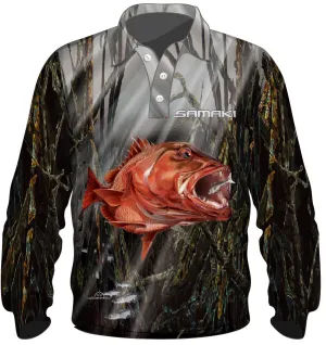 Samaki Mangrove Jack Jnr Fishing Shirts