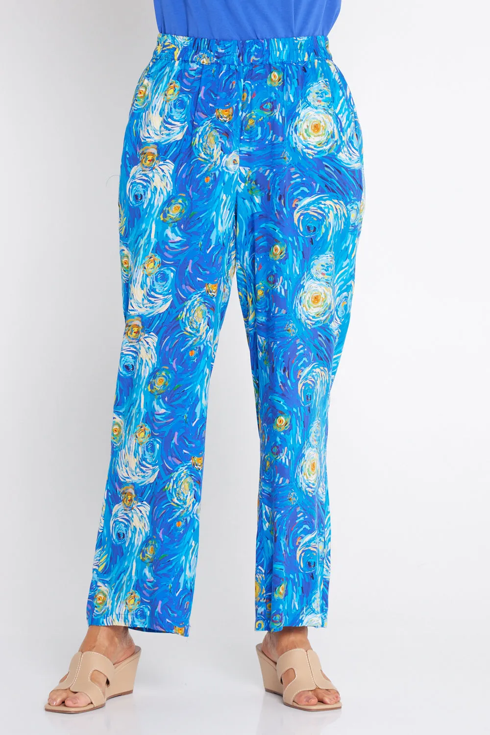 Summer Sands Pant - Electric/Starry Night