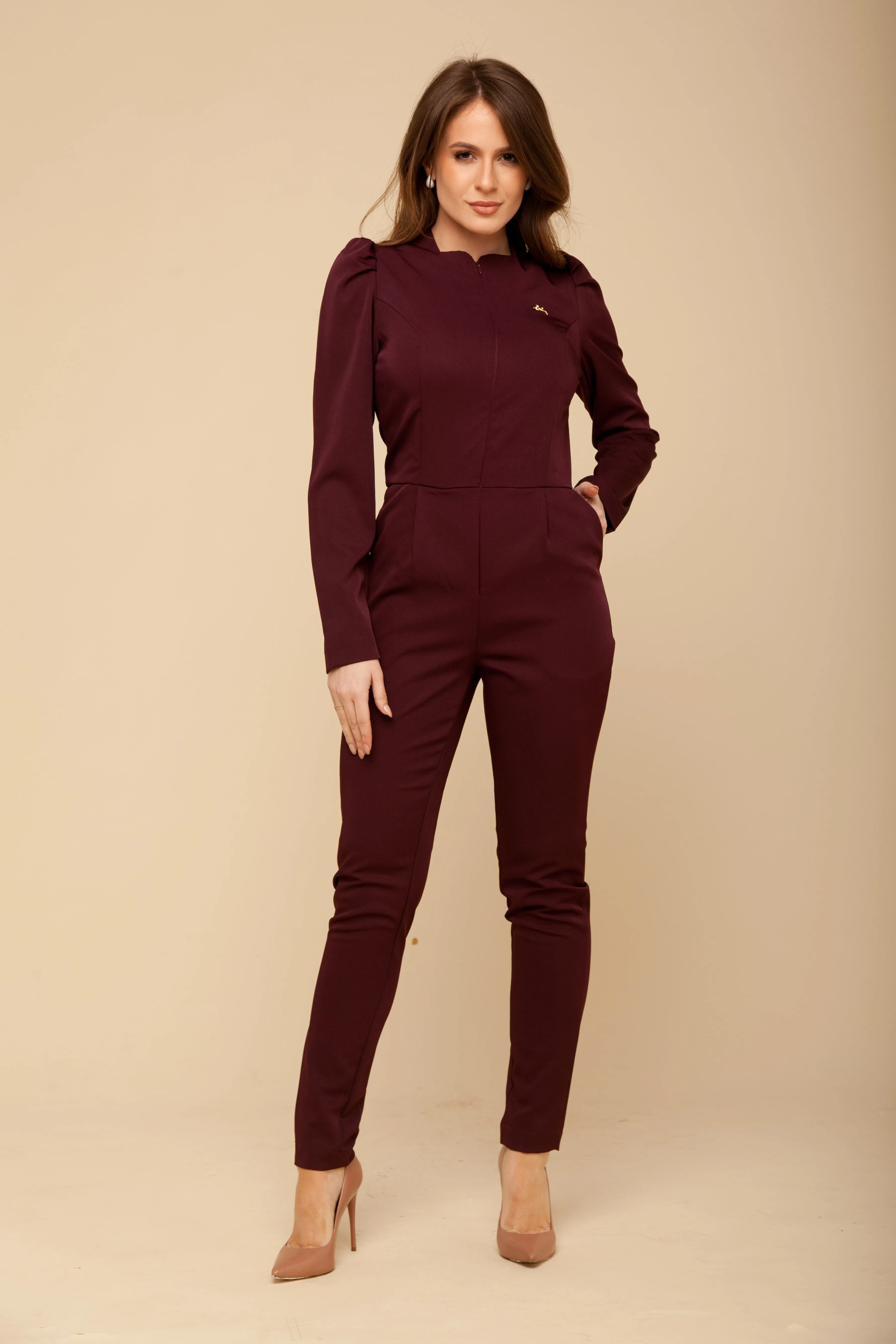 Women's Long Sleeve Surgical Jumpsuit