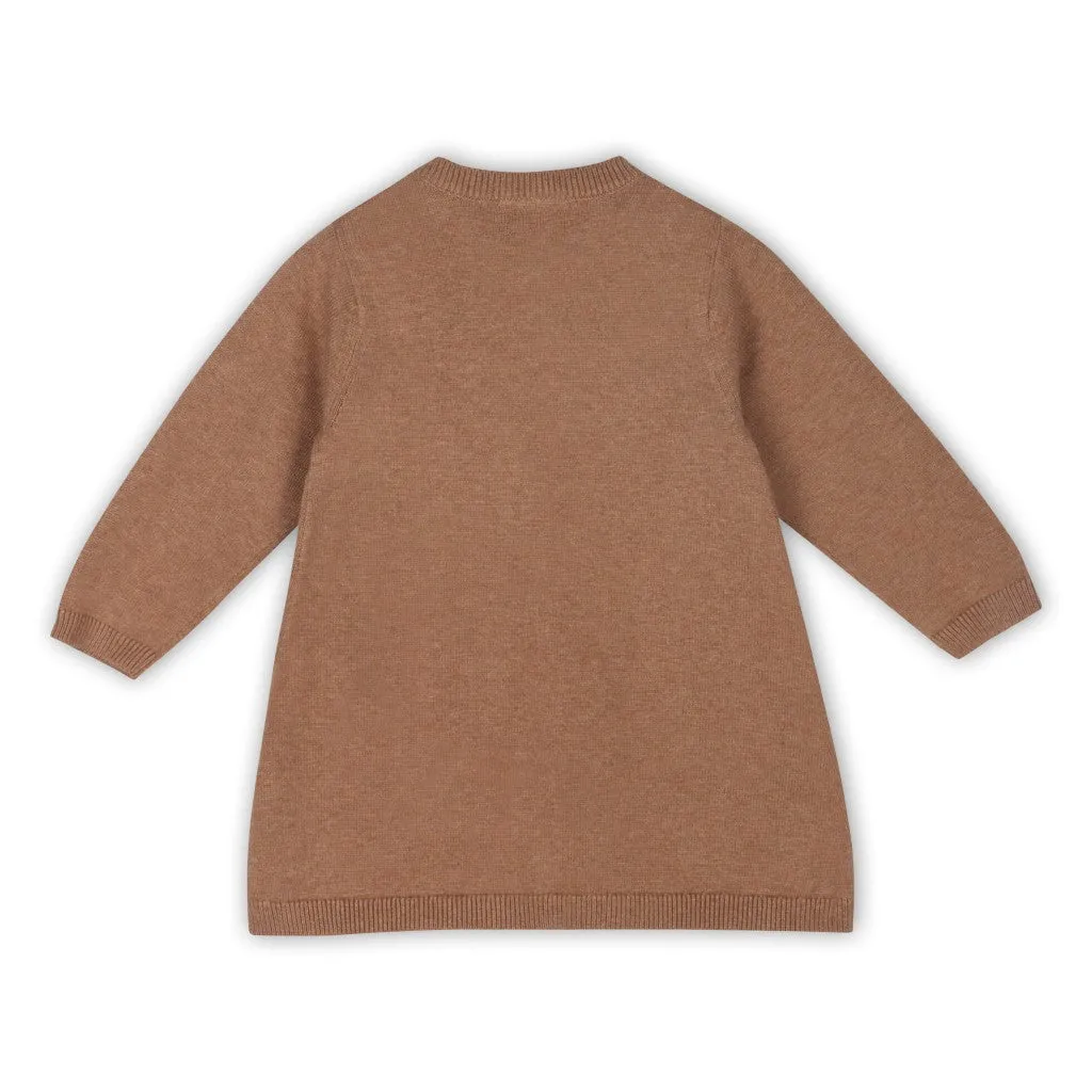 Woodland Fox Organic Cotton Sweater Dress